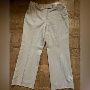 Brooks Brothers 100% Wool Caroline Fit Wide-Leg Pants Camel Beige (Size 16)